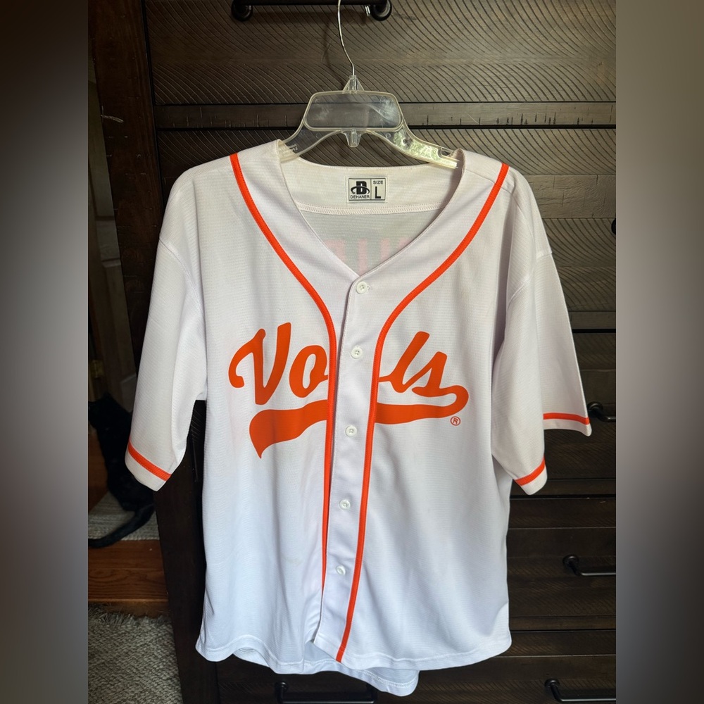 Wallen #16 White and Orange Women's Jersey - Picture 3 of 3